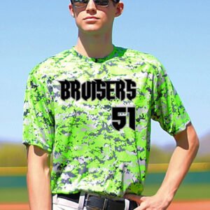Camo Baseball Jerseys - All Sports Uniforms