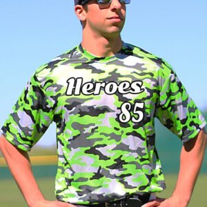 Youth "Camo Hero" Baseball Jersey - All Sports Uniforms