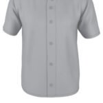Adult "Lightweight Bat Flip" FAUX Button Front Baseball Jersey - All Sports Uniforms - Image 5