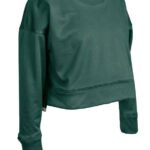 Womens "Lineup" Performance Wicking Crop Crew - All Sports Uniforms - Image 5
