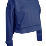 Womens "Lineup" Performance Wicking Crop Crew - All Sports Uniforms - Image 9