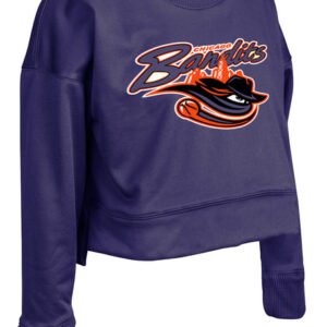 Womens "Lineup" Performance Wicking Crop Crew - All Sports Uniforms